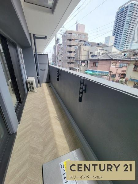 Louis Residence 弁天町のバルコニー|★明るいバルコニー★