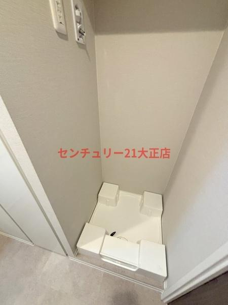 パークフラッツ弁天町駅前の洗面所|★室内洗濯機置場★