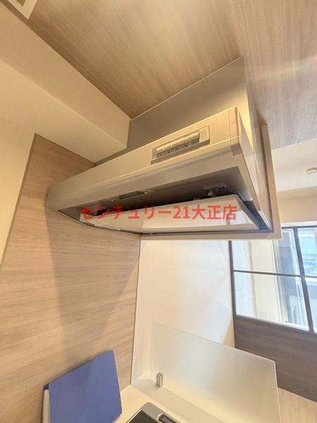 パークフラッツ弁天町駅前のキッチン|★レンジフード★