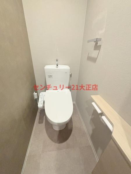 パークフラッツ弁天町駅前のトイレ|★温水洗浄暖房便座付き★