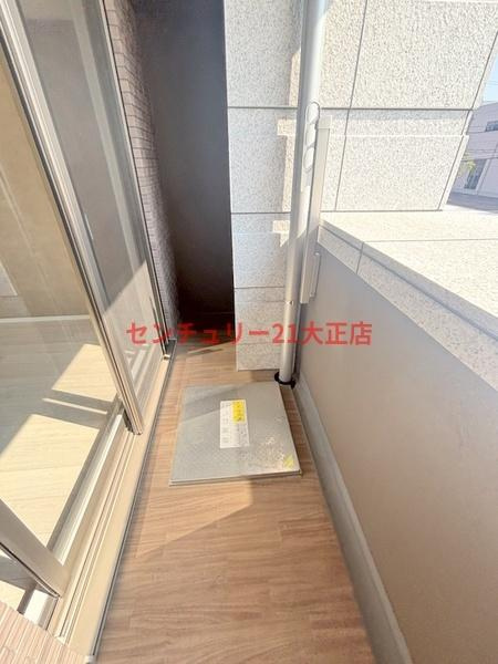 パークフラッツ弁天町駅前のバルコニー|★明るいですね★