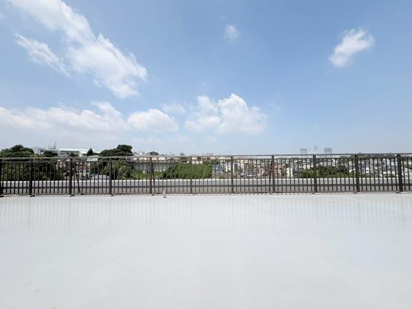 山手ガーデンハイツのバルコニー