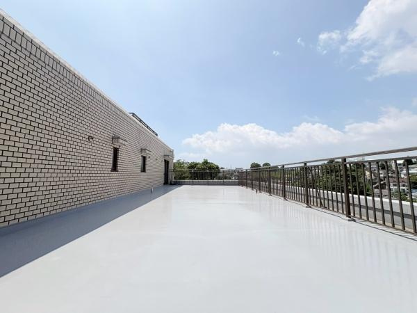 山手ガーデンハイツのバルコニー
