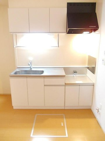 クリアウインドＡのキッチン|きれいなキッチンです