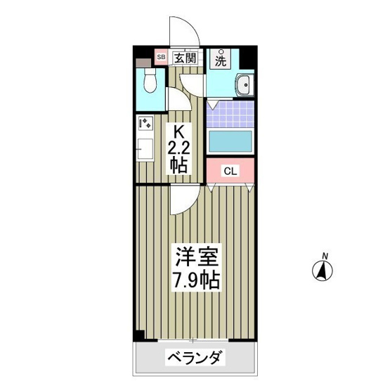 【間取り】 | セゾン・ドゥ・ブランシェ千葉中央