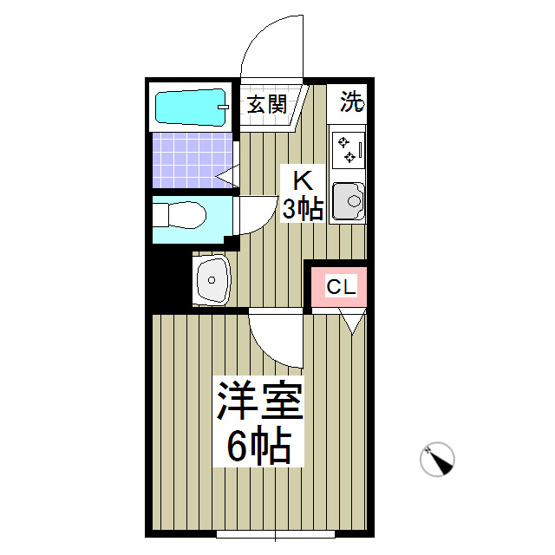 【間取り】 | メゾンドジュネス大森台
