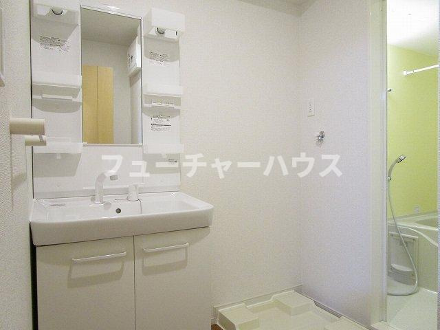 ヴィラ　Ｈ，Ｓの洗面所|洗面所です