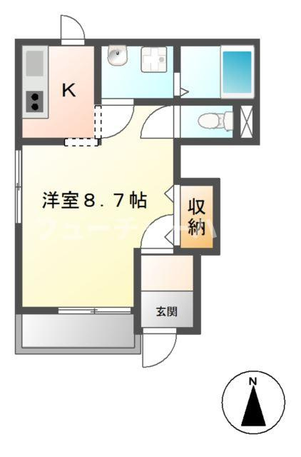 アムール平須の間取り