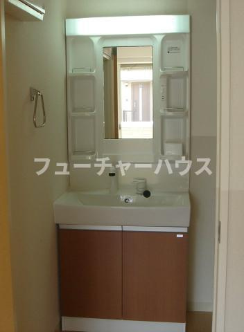 アムール平須の洗面所|洗髪洗面化粧台