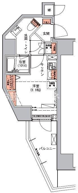 ハーモニーレジデンス三田【おとり物件なし】#学生・社会人にオススメ！初期費用分割払いOK！の間取り
