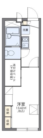 レオパレスフレンズの間取り