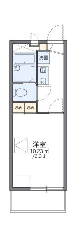 レオパレス横濱ヴィラの間取り