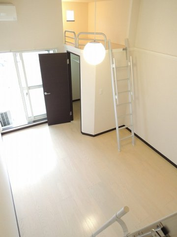 レオネクストクレストタウンＦの寝室|ロフトが２つ付いてます