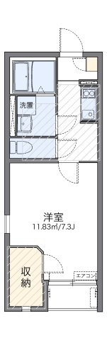 レオネクストクレストタウンＦの間取り|代表的な間取のため実際の間取とは異なる場合があります