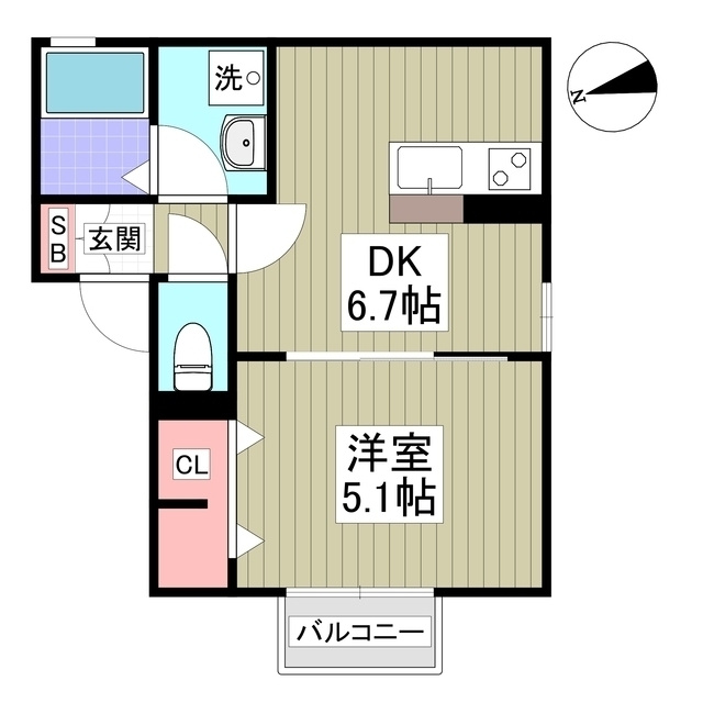 ココットの間取り