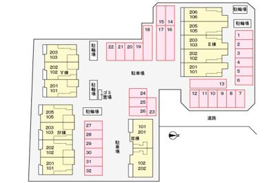 【駐車場】 | ベネディーレ　Ⅱ