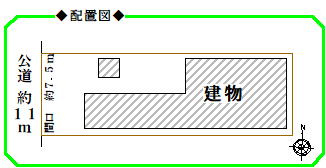 サンシャイン光音寺の区画図