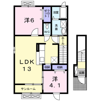 【間取り】 | フリーデ