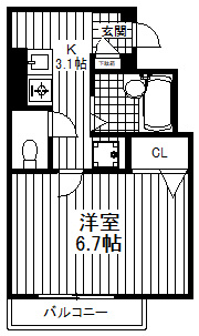 【間取り】 | アネックス富士見ヶ丘