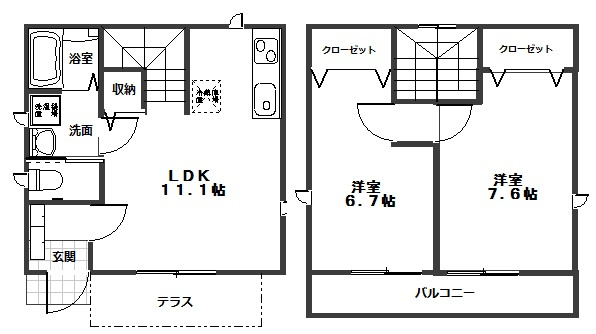 【間取り】 | Village　Garden