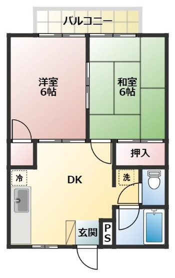 【間取り】 | 宮沢ハイツ