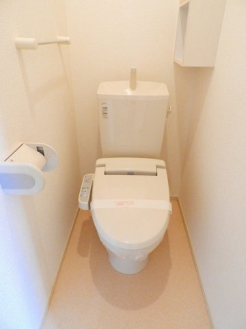 グラシオッソーレ　Ⅱのトイレ|トイレもきれいです