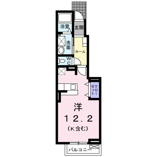 ヌーベル　ヴァーグの間取り