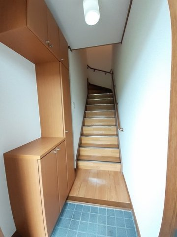 セレッソ十日市Ｂ棟の玄関|収納もある玄関です