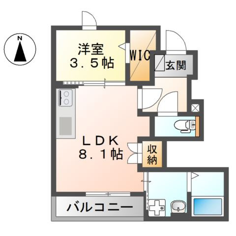 プラム宮内の間取り