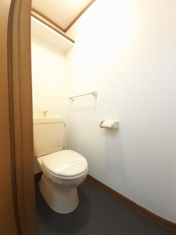ソレイユⅡのトイレ|トイレもきれいです