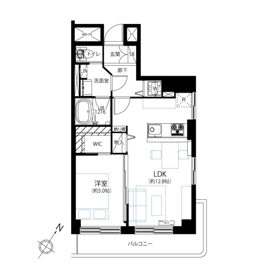 【間取り】 | 朝日言問マンション