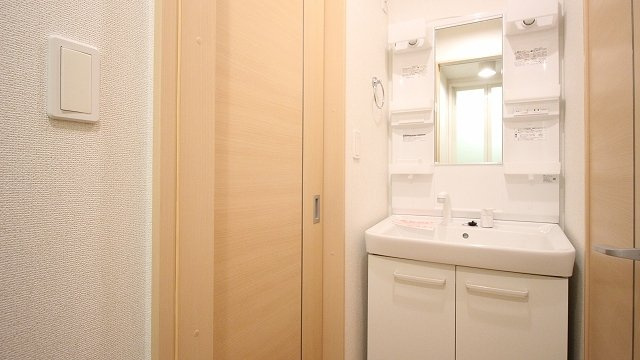カーサ府中　Ⅱの洗面所|洗面所です