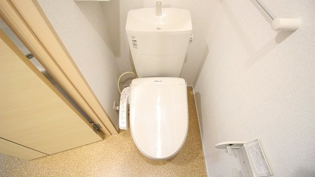 カーサ府中　Ⅱのトイレ|シンプルで使いやすいトイレです
