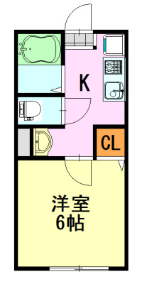 【間取り】 | メゾンドジュネス大森台