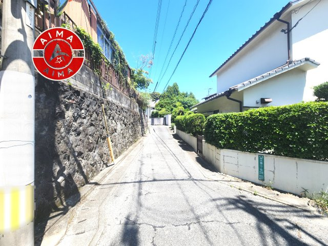 福岡市南区南大橋2丁目第4-2区画（1号地）の前面道路含む現地写真|前面道路です。