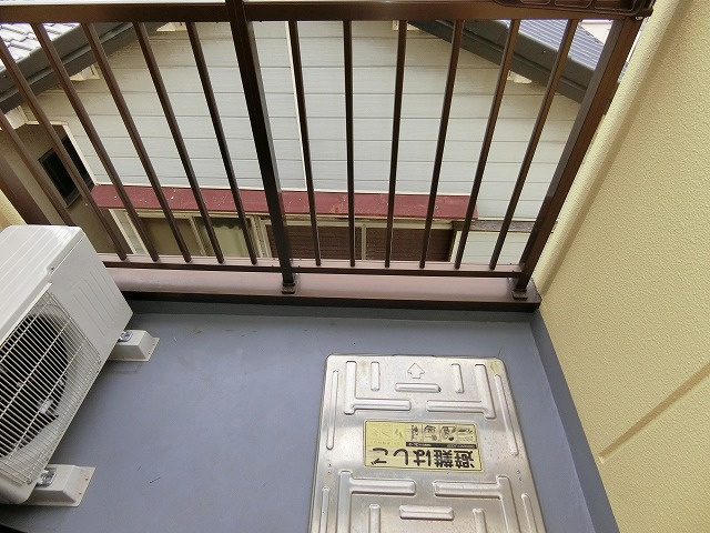 プレ上甲子園のバルコニー