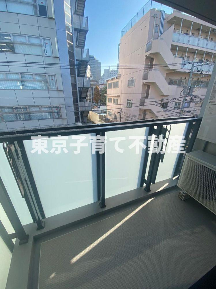 ヴィラクレール文京小石川のバルコニー