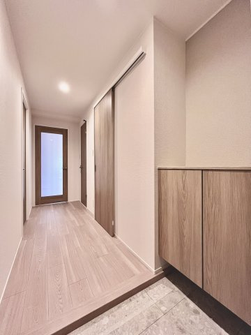 ハイマート豊中の玄関|落ち着いた玄関です