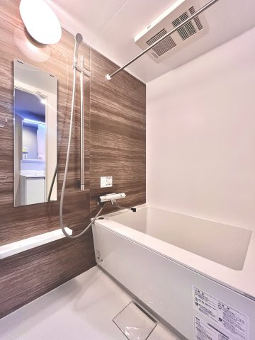 ハイマート豊中の浴室|日々の疲れを癒すお風呂付です