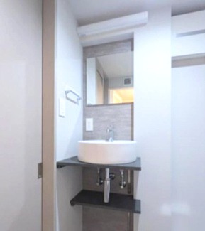【独立洗面台】