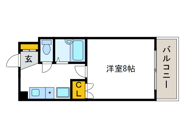 パークハイツ大正橋の間取り