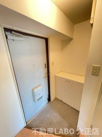 パークハイツ大正橋の玄関