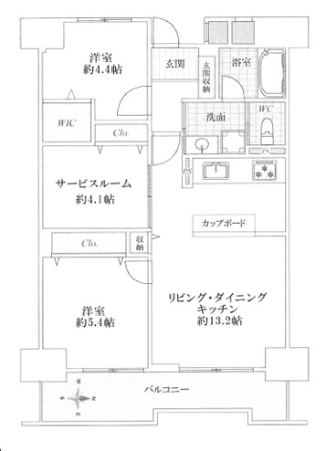 【間取り】 | 綾瀬プルミエ