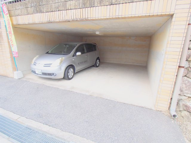 さくらハイムの駐車場