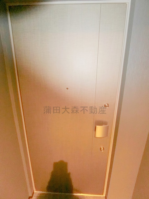 ルミーク大森の玄関