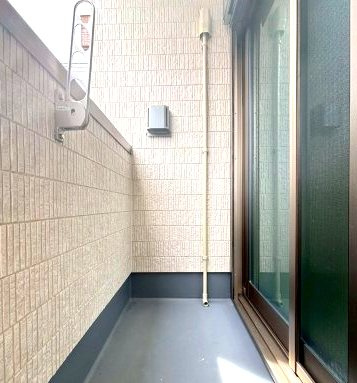  フジパレス高石駅南Ⅱ番館のバルコニー|落ち着いた時間を過ごせるバルコニーです