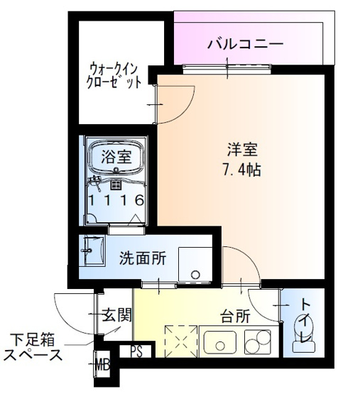 【間取り】 | フジパレス豊里中央公園Ⅰ番館