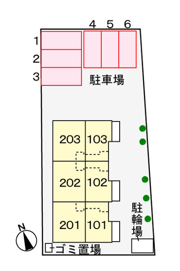 【駐車場】 | ポポラーレ | 駐車場