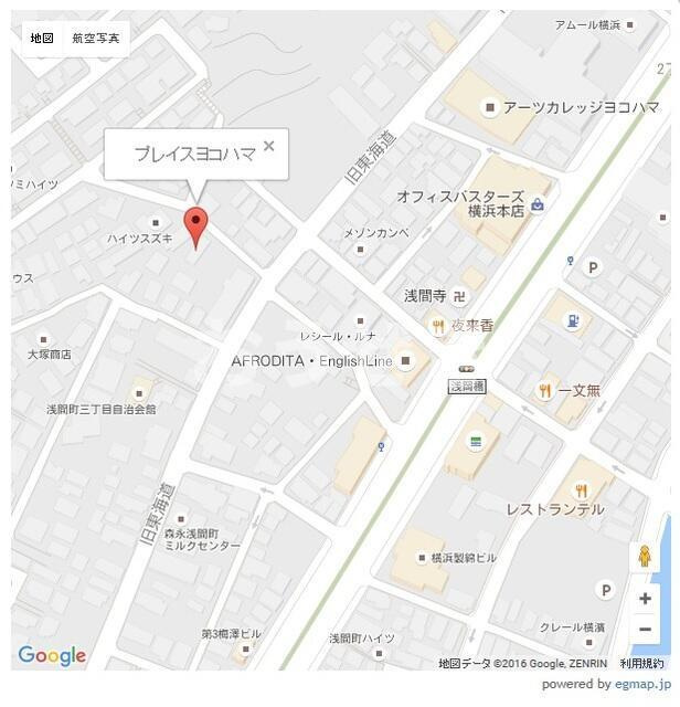 プレイスヨコハマの地図