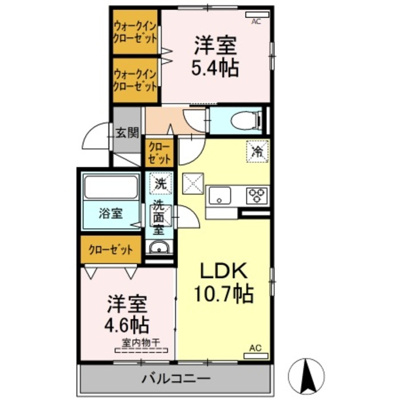  | ヴァンヴェール | 101 間取図